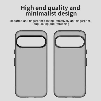 For Google Pixel 9 / 9 Pro Case PC+TPU+PET Matte Anti-Drop Phone Back Cover