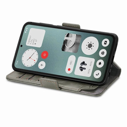 CASENEO 002 Series Case For Oppo A3x 4G / A40 4G / A60 5G Stand Wallet Splicing PU Leather Cover