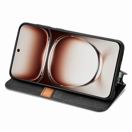 PU Leather Case For Motorola Thinkphone 25 5G / Moto S50 5G / Edge 50 Neo 5G Rhombus Imprint Wallet Stand Phone Cover