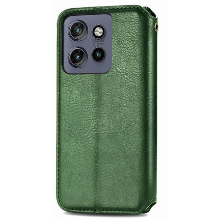 PU Leather Case For Motorola Thinkphone 25 5G / Moto S50 5G / Edge 50 Neo 5G Rhombus Imprint Wallet Stand Phone Cover