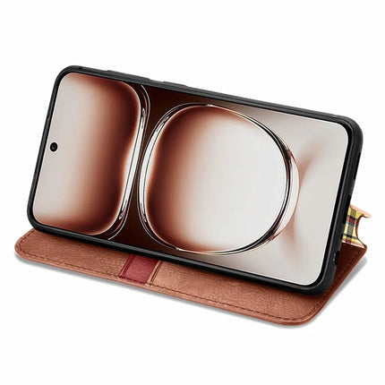 PU Leather Case For Motorola Thinkphone 25 5G / Moto S50 5G / Edge 50 Neo 5G Rhombus Imprint Wallet Stand Phone Cover