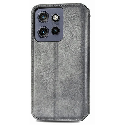 PU Leather Case For Motorola Thinkphone 25 5G / Moto S50 5G / Edge 50 Neo 5G Rhombus Imprint Wallet Stand Phone Cover