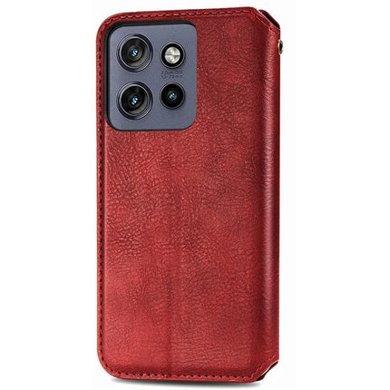 PU Leather Case For Motorola Thinkphone 25 5G / Moto S50 5G / Edge 50 Neo 5G Rhombus Imprint Wallet Stand Phone Cover