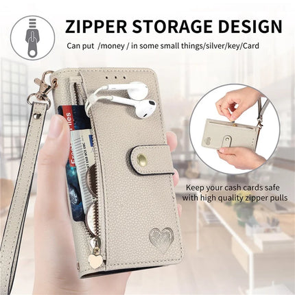 For Motorola Moto G75 5G Case RFID Blocking Zipper Pocket Leather Wallet Phone Cover