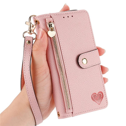 For Motorola Moto G75 5G Case RFID Blocking Zipper Pocket Leather Wallet Phone Cover