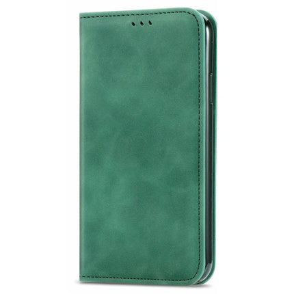 For Motorola Moto G75 5G Case Skin Touch Feeling Leather Card Holder Phone Cover Magnetic Absorption