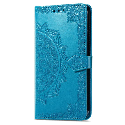 For Motorola Moto G75 5G Wallet Case Mandala Flower Leather Phone Cover Stand View