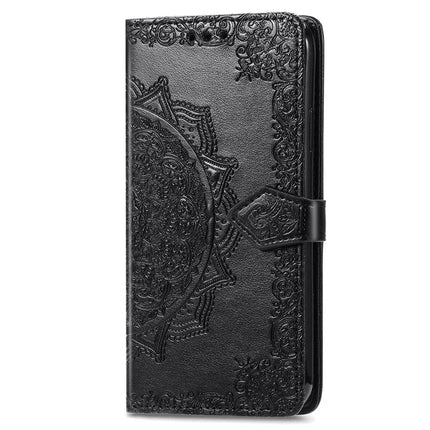 For Motorola Moto G75 5G Wallet Case Mandala Flower Leather Phone Cover Stand View