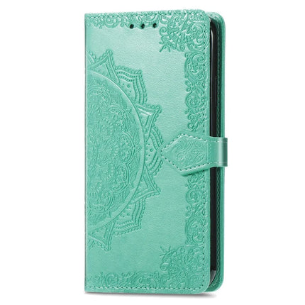 For Motorola Moto G75 5G Wallet Case Mandala Flower Leather Phone Cover Stand View