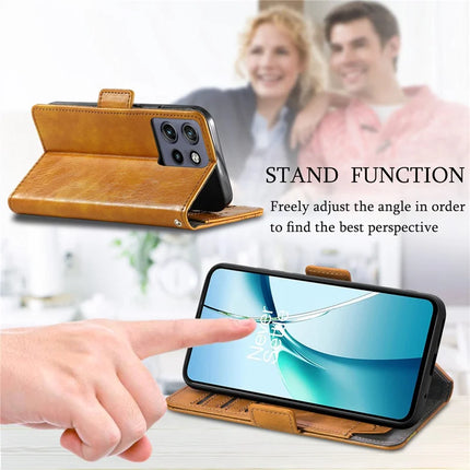 CASENEO 002 Series For Motorola Moto G75 5G Case Stand Wallet Splicing PU Leather Cover