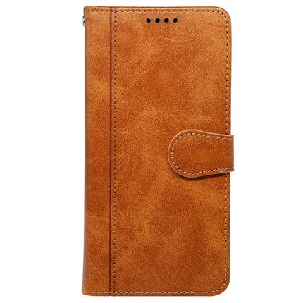 For iPhone 14 Case Calf Texture Leather Stand Book Style Phone Cover