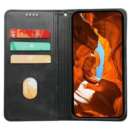 For Samsung Galaxy A16 5G  /  4G Case Hidden Magnetic Closure Calf Texture Leather Phone Cover