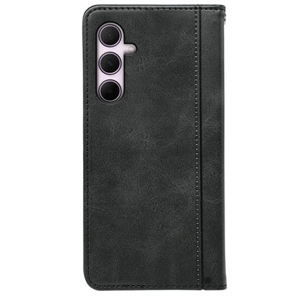 For Samsung Galaxy A16 5G  /  4G Case Hidden Magnetic Closure Calf Texture Leather Phone Cover