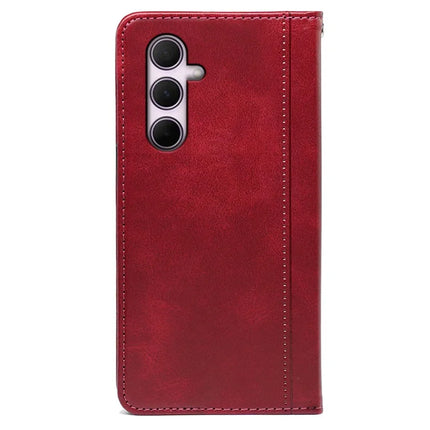 For Samsung Galaxy A16 5G  /  4G Case Hidden Magnetic Closure Calf Texture Leather Phone Cover