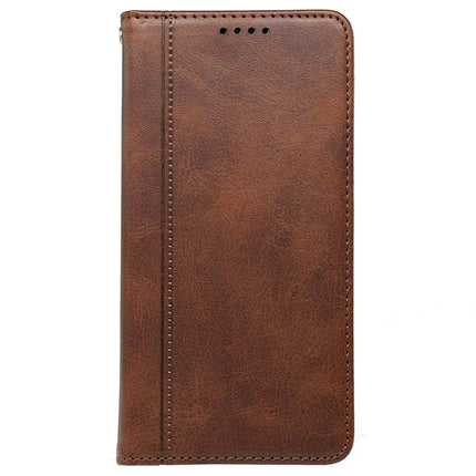 For Samsung Galaxy A16 5G  /  4G Case Hidden Magnetic Closure Calf Texture Leather Phone Cover