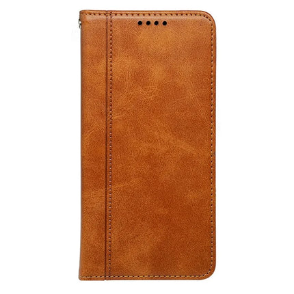 For Samsung Galaxy A16 5G  /  4G Case Hidden Magnetic Closure Calf Texture Leather Phone Cover