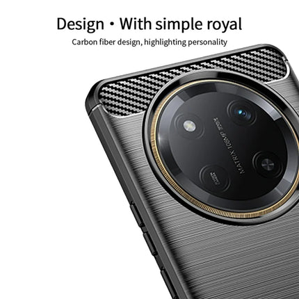 MOFI JK TPU Series-1 For Honor X60 Pro 5G Case Carbon Fiber Texture TPU Soft Phone Cover