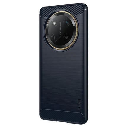 MOFI JK TPU Series-1 For Honor X60 Pro 5G Case Carbon Fiber Texture TPU Soft Phone Cover