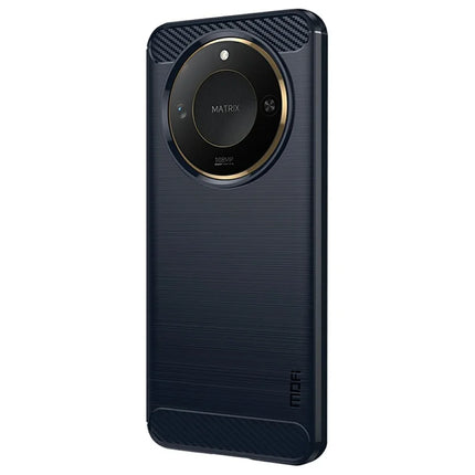 MOFI JK TPU Series-1 For Honor X60 5G Case Carbon Fiber Texture TPU Soft Phone Cover
