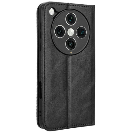 For Oppo Find X8 Pro 5G Leather Case Wallet Stand Retro Texture Phone Cover