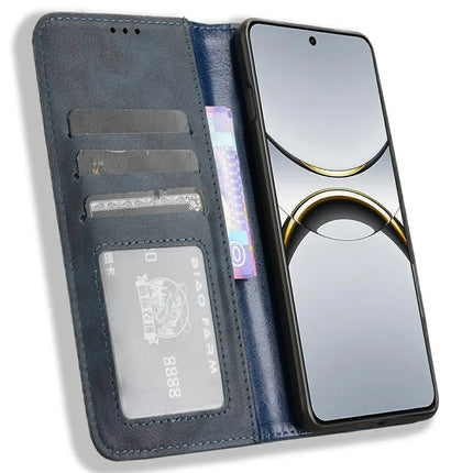 For Oppo Find X8 Pro 5G Leather Case Wallet Stand Retro Texture Phone Cover