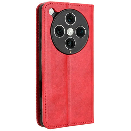 For Oppo Find X8 Pro 5G Leather Case Wallet Stand Retro Texture Phone Cover