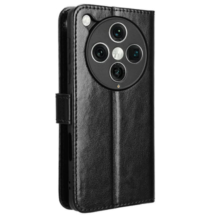 For Oppo Find X8 Pro 5G Case Crazy Horse Texture PU Leather Phone Wallet Cover