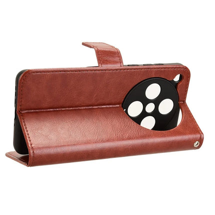 For Oppo Find X8 Pro 5G Case Crazy Horse Texture PU Leather Phone Wallet Cover