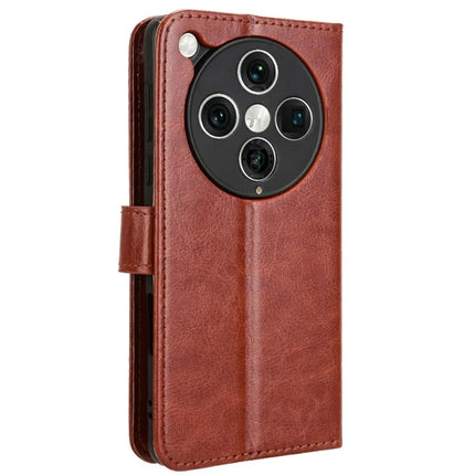 For Oppo Find X8 Pro 5G Case Crazy Horse Texture PU Leather Phone Wallet Cover