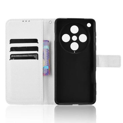 For Oppo Find X8 Pro 5G Case PU Leather Diamond Texture Wallet Phone Cover