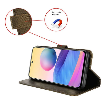 For Oppo Find X8 Pro 5G Case PU Leather Diamond Texture Wallet Phone Cover