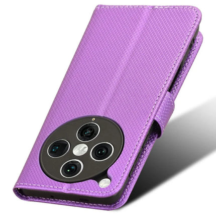 For Oppo Find X8 Pro 5G Case PU Leather Diamond Texture Wallet Phone Cover