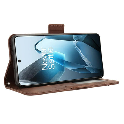 For OnePlus 13 Leather Case Phone Wallet Cover with Multiple Card Slots