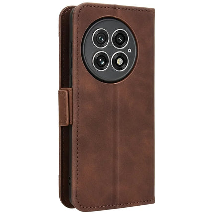 For OnePlus 13 Leather Case Phone Wallet Cover with Multiple Card Slots