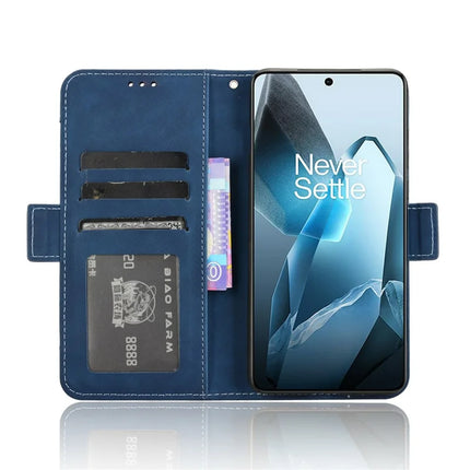 For OnePlus 13 Leather Case Phone Wallet Cover with Multiple Card Slots