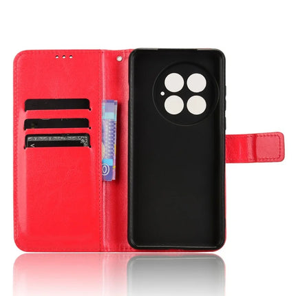 For OnePlus 13 Case Crazy Horse Texture PU Leather Phone Wallet Cover