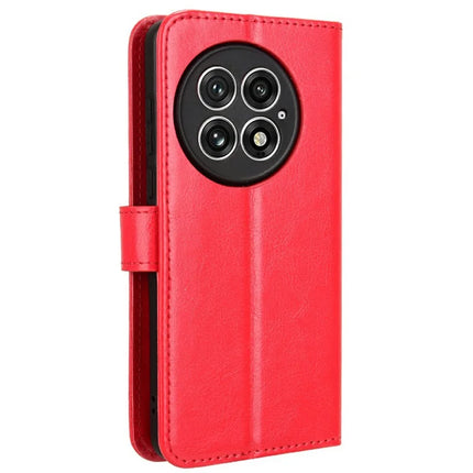 For OnePlus 13 Case Crazy Horse Texture PU Leather Phone Wallet Cover