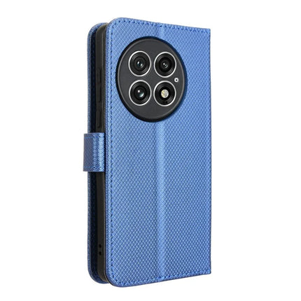 For OnePlus 13 Case PU Leather Diamond Texture Wallet Phone Cover