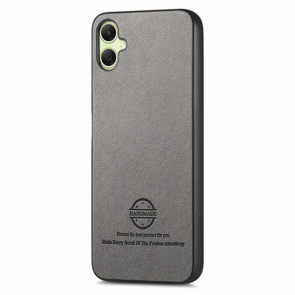 For Samsung Galaxy A05 4G Case Cloth Texture Leather+PC+TPU Anti-Drop Phone Cover
