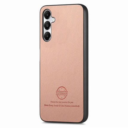 For Samsung Galaxy A05s 4G Case Cloth Texture Leather+PC+TPU Anti-Drop Phone Cover