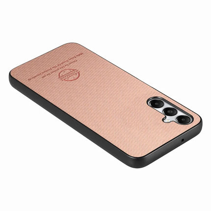 For Samsung Galaxy A05s 4G Case Cloth Texture Leather+PC+TPU Anti-Drop Phone Cover
