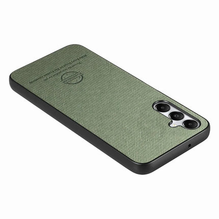 For Samsung Galaxy A05s 4G Case Cloth Texture Leather+PC+TPU Anti-Drop Phone Cover