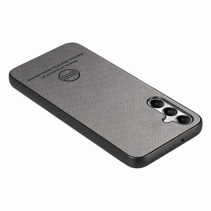 For Samsung Galaxy A05s 4G Case Cloth Texture Leather+PC+TPU Anti-Drop Phone Cover