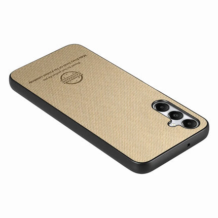 For Samsung Galaxy A05s 4G Case Cloth Texture Leather+PC+TPU Anti-Drop Phone Cover