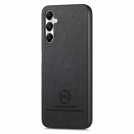 For Samsung Galaxy A05s 4G Case Cloth Texture Leather+PC+TPU Anti-Drop Phone Cover