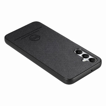 For Samsung Galaxy A05s 4G Case Cloth Texture Leather+PC+TPU Anti-Drop Phone Cover