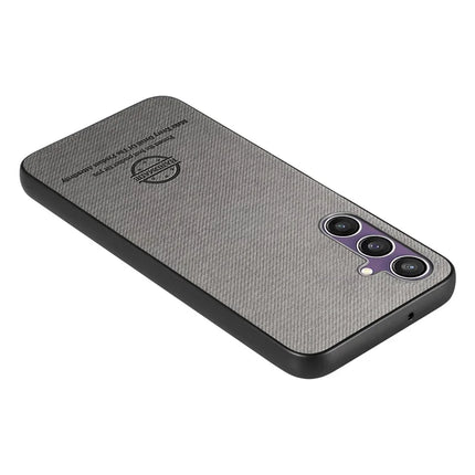 For Samsung Galaxy S23 FE Case Cloth Texture Leather+PC+TPU Anti-Drop Phone Cover