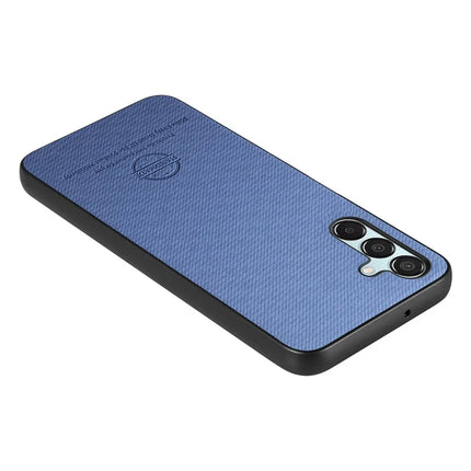 For Samsung Galaxy A55 5G Case Cloth Texture Leather+PC+TPU Anti-Drop Phone Cover