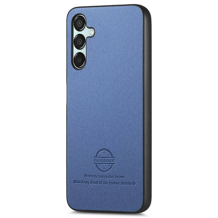 For Samsung Galaxy A15 4G / 5G Case Cloth Texture Leather+PC+TPU Anti-Drop Phone Cover