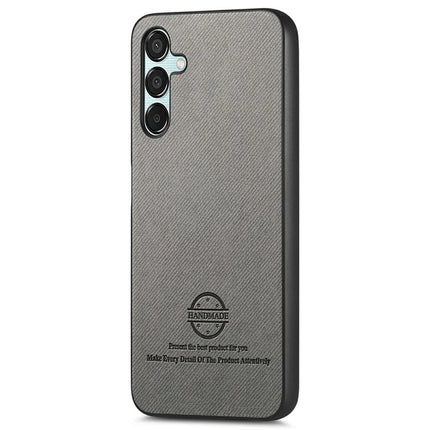 For Samsung Galaxy A15 4G / 5G Case Cloth Texture Leather+PC+TPU Anti-Drop Phone Cover